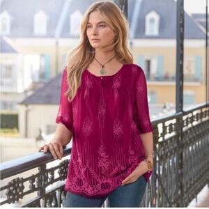 Sundance Cora Cupro Top Size XS